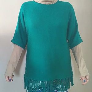 Kim Rogers Fringe Jumper